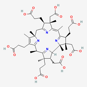 molecular formula C45H60N4O14 B1249764 Precorrin 8 