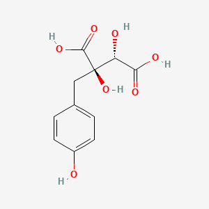 molecular formula C11H12O7 B1249778 Piscidic Acid CAS No. 35388-57-9