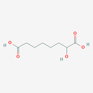 molecular formula C8H14O5 B1249782 2-hydroxyoctanedioic Acid 