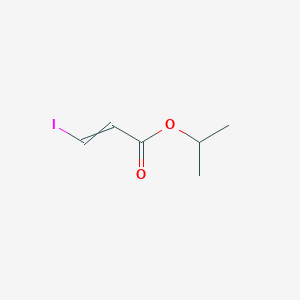 molecular formula C6H9IO2 B12497846 Isopropyl 3-iodoacrylate 