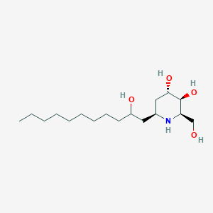 molecular formula C17H35NO4 B1249791 batzellaside B 