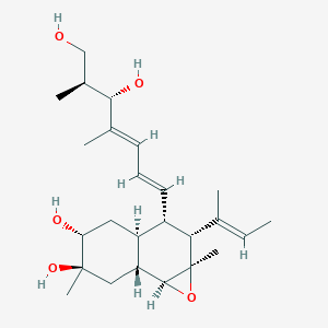 molecular formula C25H40O5 B1249816 fusarielin B 