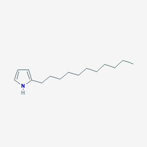 molecular formula C15H27N B1249831 2-Undecylpyrrole CAS No. 61930-40-3