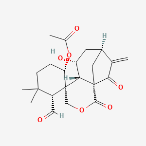 molecular formula C22H28O7 B1249850 Isodonal CAS No. 20086-59-3