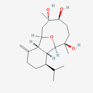 molecular formula C20H34O4 B1249858 Sclerophytin A 
