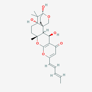 molecular formula C25H32O7 B1249868 Hesseltin A 