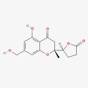 molecular formula C15H16O6 B1249871 Lachnone C 