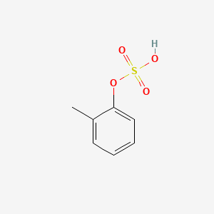 molecular formula C7H8O4S B1249885 o-Cresol sulfate CAS No. 3233-56-5