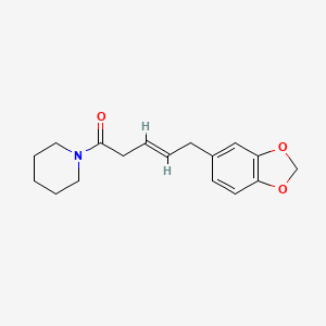 Piperidine, 1-[(3E)-5-(1,3-benzodioxol-5-yl)-1-oxo-3-pentenyl]-