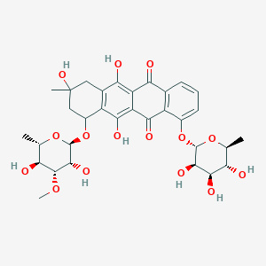 molecular formula C32H38O15 B1249899 Mutactimycin PR 