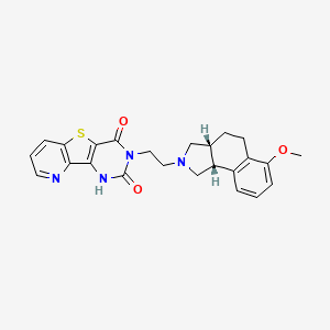 molecular formula C24H24N4O3S B1249930 A 131701 
