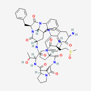 molecular formula C55H66N10O10S B1249939 Kapakahine G 