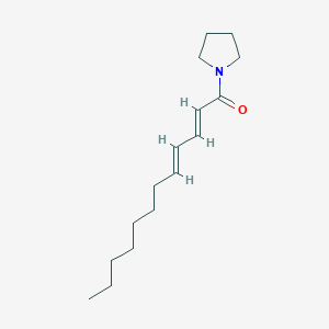 1-[(2E,4E)-2,4-dodecadienoyl]pyrrolidine
