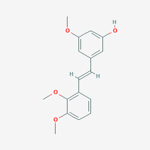 molecular formula C17H18O4 B1249946 Phoyunbene D 