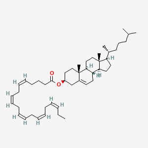 molecular formula C47H74O2 B1249968 cholesteryl (5Z,8Z,11Z,14Z,17Z-eicosapentaenoate) CAS No. 74892-97-0