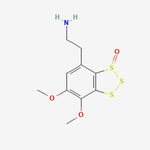 molecular formula C10H13NO3S3 B1249978 Varacin C 