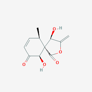molecular formula C11H12O5 B1249984 massarigenin C 