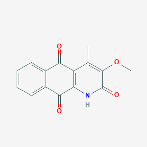 molecular formula C15H11NO4 B1249991 Dielsiquinone 
