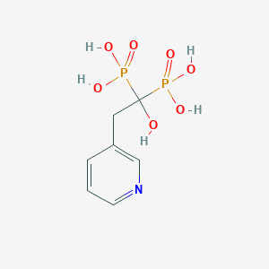 molecular formula C7H11NO7P2 B001250 Risedronate CAS No. 105462-24-6