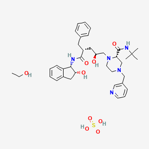 Indinavir sulfate ethanolate