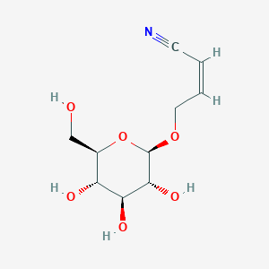 molecular formula C10H15NO6 B1250017 Alliarinoside 