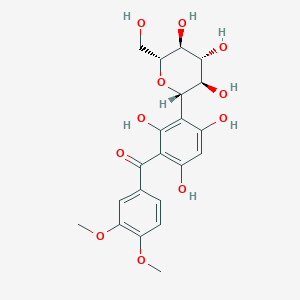 molecular formula C21H24O11 B1250020 Telephenone B 