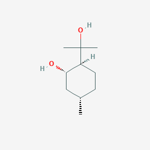 molecular formula C10H20O2 B1250022 1alpha,3alpha,4beta-p-Menthane-3,8-diol 