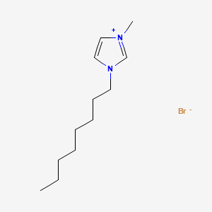 molecular formula C12H25BrN2 B1250025 1-Methyl-3-octylimidazolium bromide CAS No. 61545-99-1