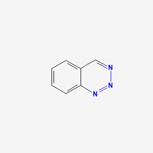 molecular formula C7H5N3 B1250035 1,2,3-Benzotriazine CAS No. 86089-80-7
