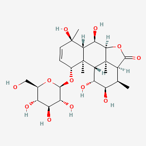molecular formula C25H38O12 B1250045 Eurycomaoside 