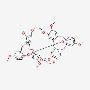 molecular formula C54H54O12 B1250046 Cryptophan A 