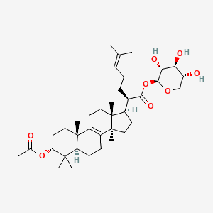 molecular formula C37H58O8 B1250049 fomitoside F 