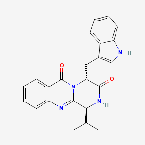molecular formula C23H22N4O2 B1250076 Fiscalin B 