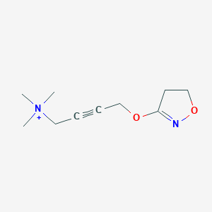 [4-(2-Isoxazoline-3-yloxy)-2-butynyl]trimethylaminium