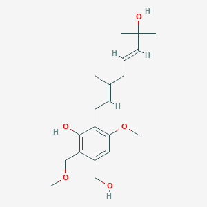 molecular formula C20H30O5 B1250084 Hericenol C 