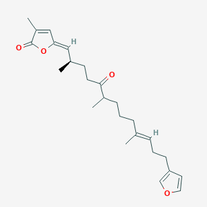 molecular formula C25H34O4 B1250085 Psammocinin A2 