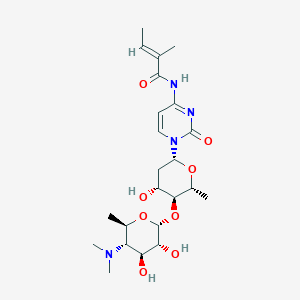 molecular formula C23H36N4O8 B1250093 Cytosaminomycin D 