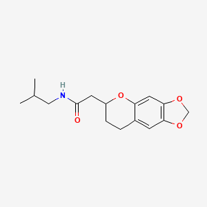molecular formula C16H21NO4 B1250110 Erythrococcamide B 