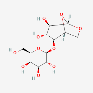 molecular formula C12H20O10 B1250112 1,6-Anhydrolactose 