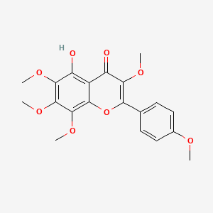 molecular formula C20H20O8 B1250116 5-Hydroxyauranetin CAS No. 50439-46-8