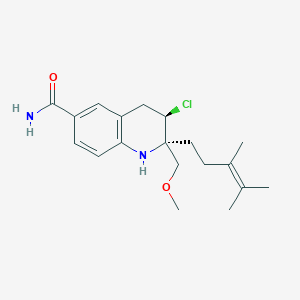 molecular formula C19H27ClN2O2 B1250127 Benzastatin C 