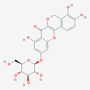 molecular formula C22H20O12 B1250133 Ophioglonin 7-O-beta-D-glucopyranoside 