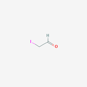 molecular formula C2H3IO B1250149 Iodoacetaldehyde CAS No. 55782-51-9