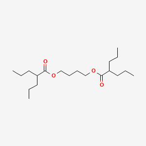 molecular formula C20H38O4 B1250154 1,4-Butanediol divalproate CAS No. 77656-73-6