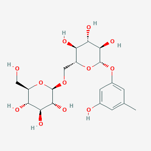 molecular formula C19H28O12 B1250168 Orcinol gentiobioside CAS No. 164991-86-0