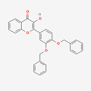 2-(3,4-bis(benzyloxy)phenyl)-3-hydroxy-4H-chromen-4-one