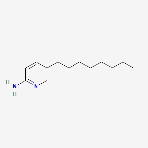 molecular formula C13H22N2 B12501807 5-Octylpyridin-2-amine 