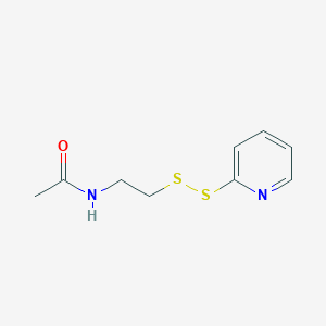 molecular formula C9H12N2OS2 B012502 2-(Acetamido)ethyl-2'-pyridyl disulfide CAS No. 104704-27-0