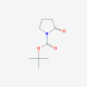 molecular formula C9H15NO3 B125022 叔丁基-2-氧代吡咯烷-1-羧酸酯 CAS No. 85909-08-6