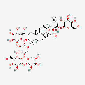 molecular formula C58H96O28 B1250224 Capilliposide C 